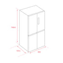 REFRIGERADOR TOTAL RMF 74810 SS