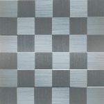 MOSAICO DE CRISTAL STICK METAL 500 4MM METAL 30X30