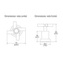 JUEGO DE MANERALES GRANDES NUVA C-65