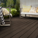 MADERAS PARA EXTERIOR DECK DE PVC BROWN (CAJA DE 1.32 M2)