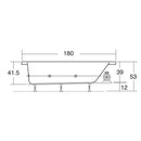 TINA ART DECO CON/SIN HIDROMASAJE