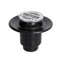 COLADERA CORTA DE UNA BOCA VERTICAL DE REJILLA REDONDA REMOVIBLE 22V