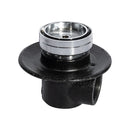 COLADERA CORTA DE UNA BOCA LATERAL DESAGUE DE CONTORNO REDONDO PORTAINSERTO REMOVIBLE 22-HLI