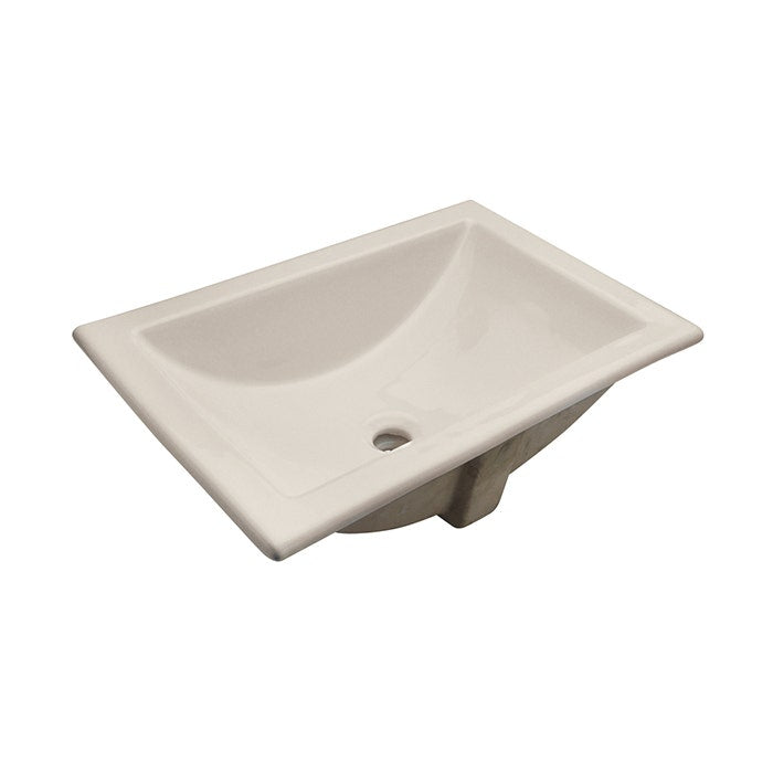 LAVABO SOBRE CUBIERTA CON REBOSADERO-LV MARCUS MARFIL