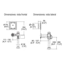 FLUXOMETRO DE SENSOR FB-110-WC-4.8