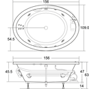 TINA ANÉMONA CON/SIN HIDROMASAJE