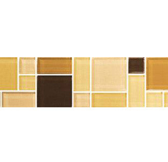 MOSAICO DE CRISTAL DUBICK BEIGE 8MM BRILLO 7.5X30