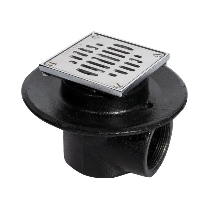 COLADERA CORTA DE UNA BOCA LATERAL DE REJILLA CUADRADA REMOVIBLE 22-CH