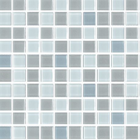 MOSAICO DE CRISTAL BRIS BLANCO 455 BRILLO 4MM 30X30