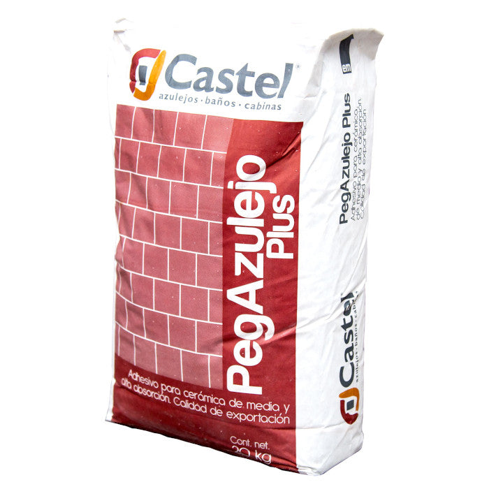PEGAZULEJO PLUS CASTEL GRIS 20KG